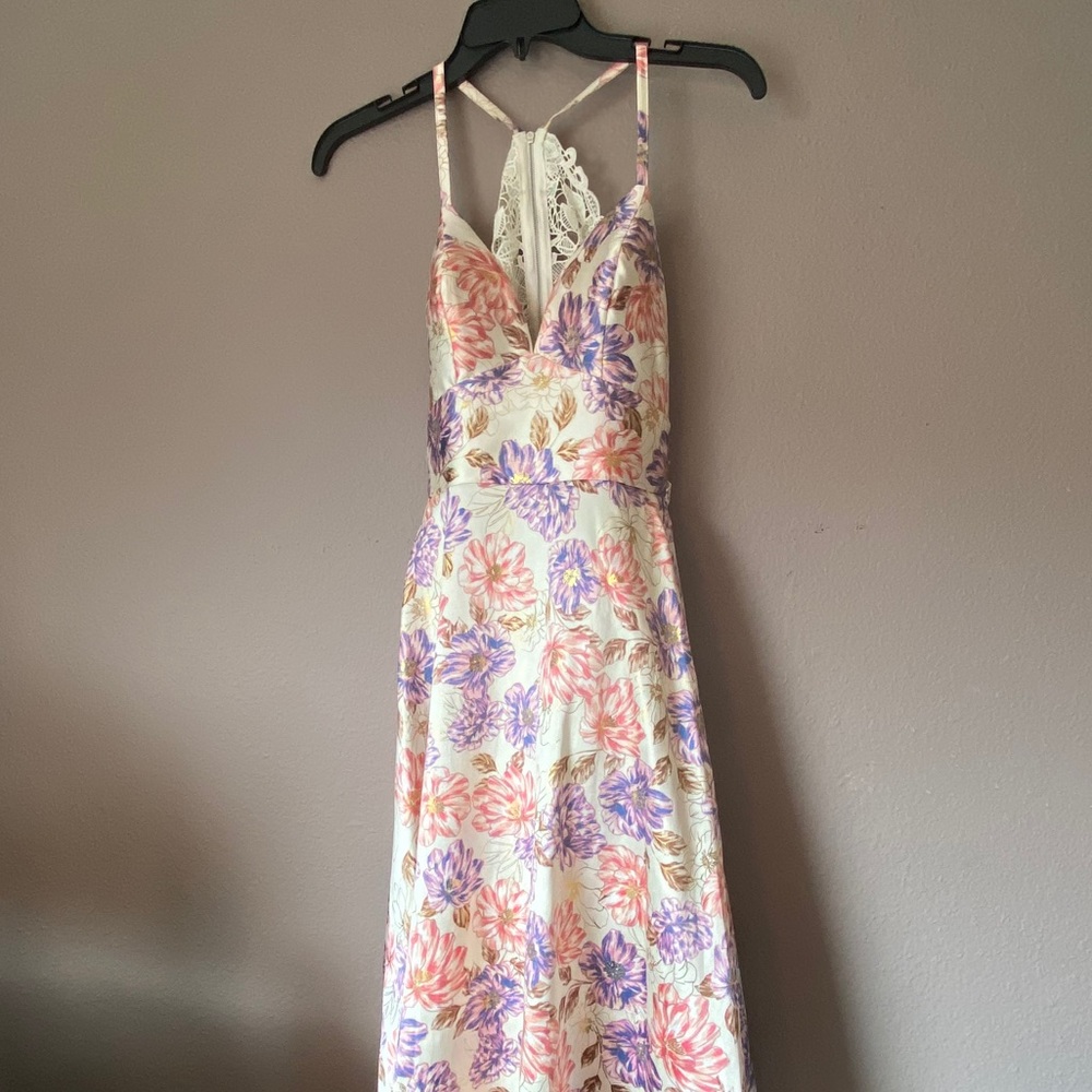 Floral prom dress